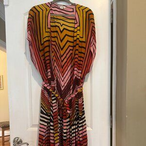 Billabong Striped Maxi Kimono Swim Cover Up - Size M/L